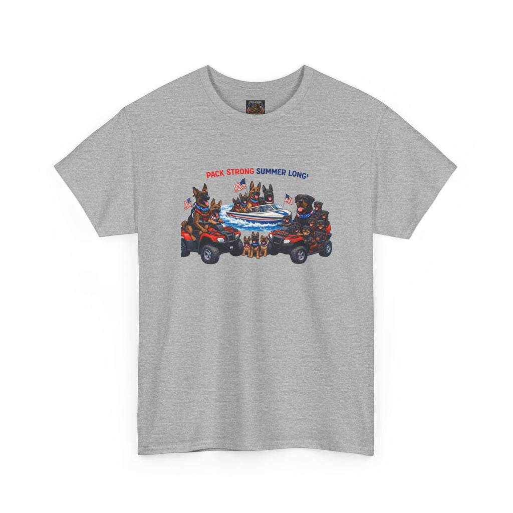 Summer Camp ATV Crew Tee — "Pack, Steam, Summer Long" Graphic Shirt
