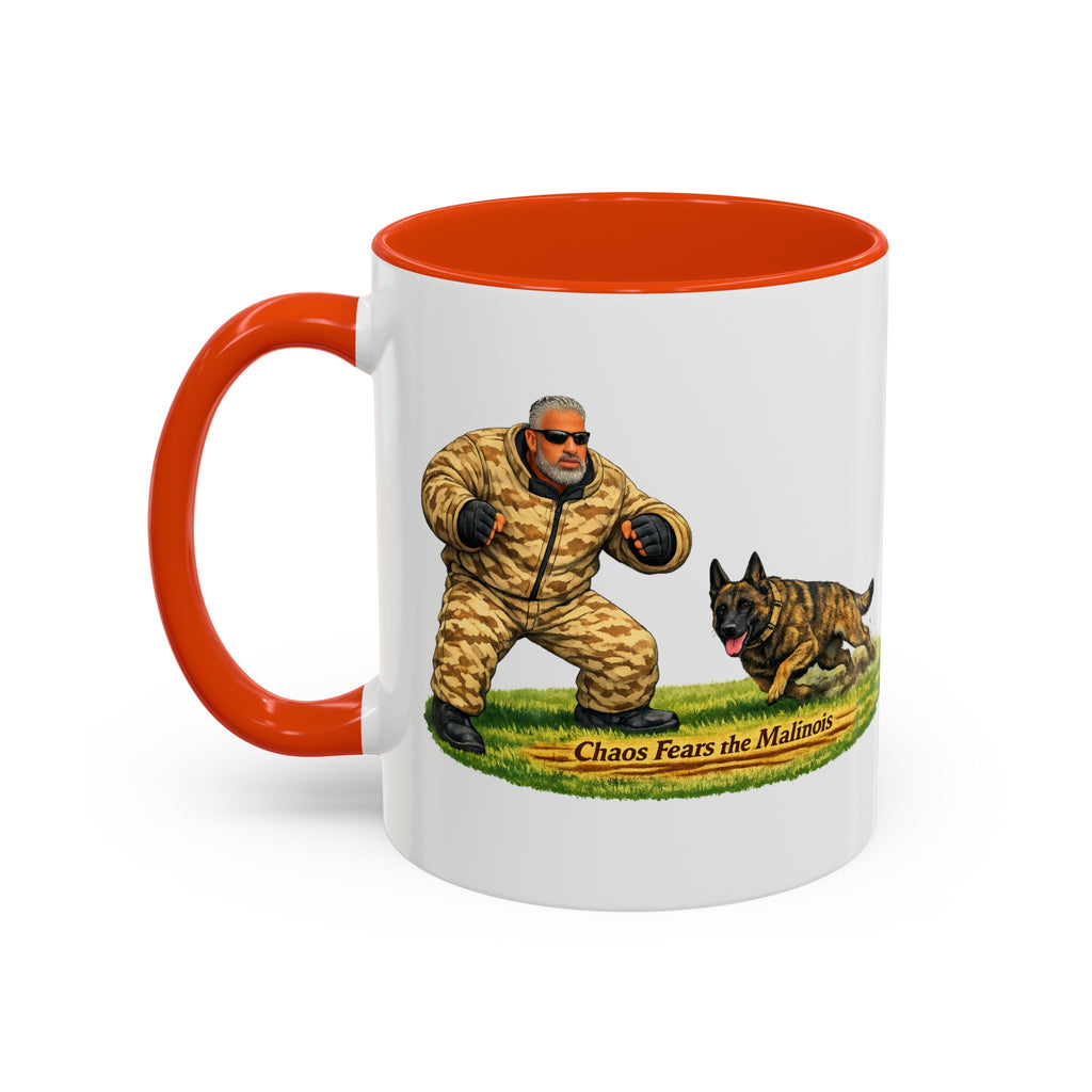 Belgian Malinois Coffee Mug — "Nothing Fears the Malinois" Dog Lover Gift (11oz/15oz)