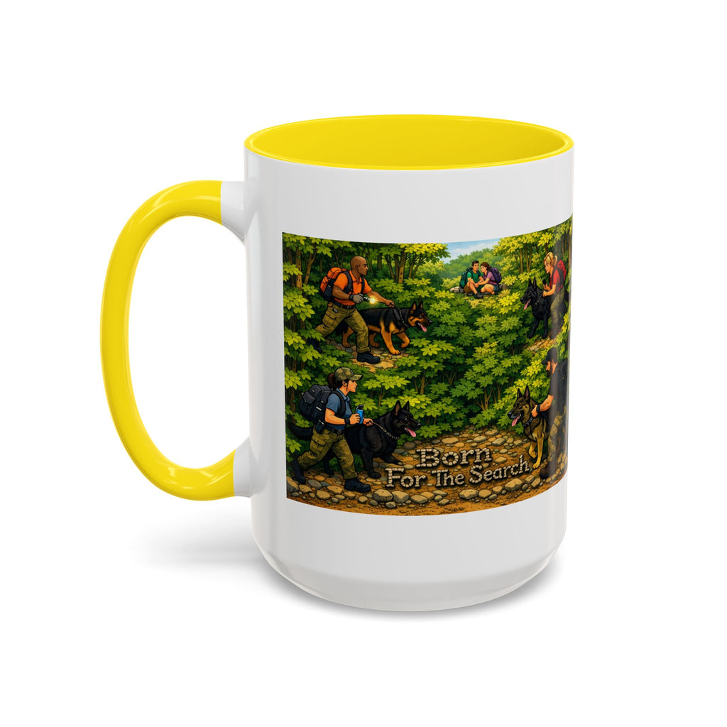 Born For The Search Coffee Mug — Search & Rescue K9 Tribute (11/15oz)