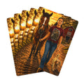 Horse Lover Poker Playing Cards — Equestrian Farm Scene Deck