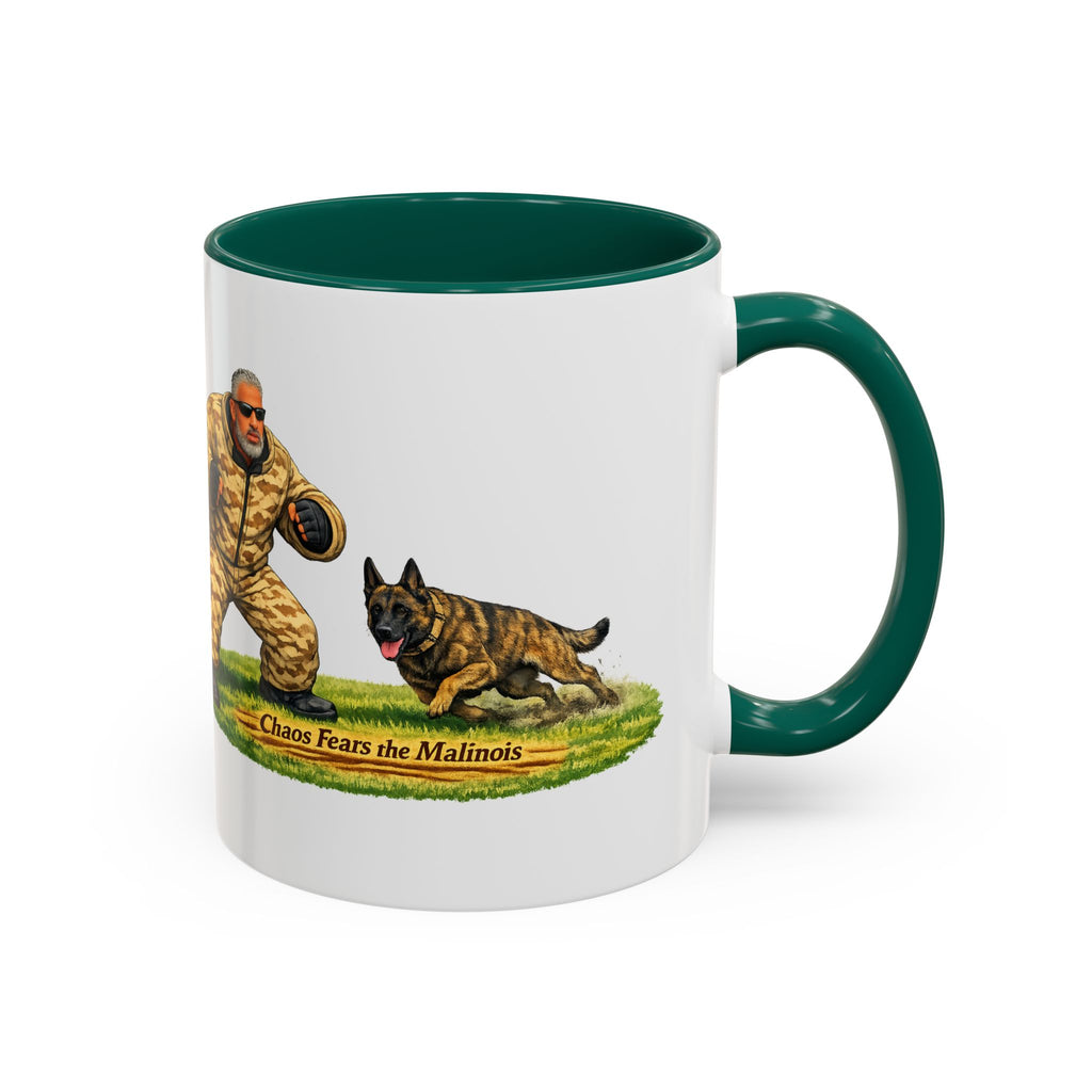 Belgian Malinois Coffee Mug — "Nothing Fears the Malinois" Dog Lover Gift (11oz/15oz)