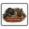 Gaming Mouse Pad — Guardians of Freedom Sniper & K9 Tactical Desk Mat