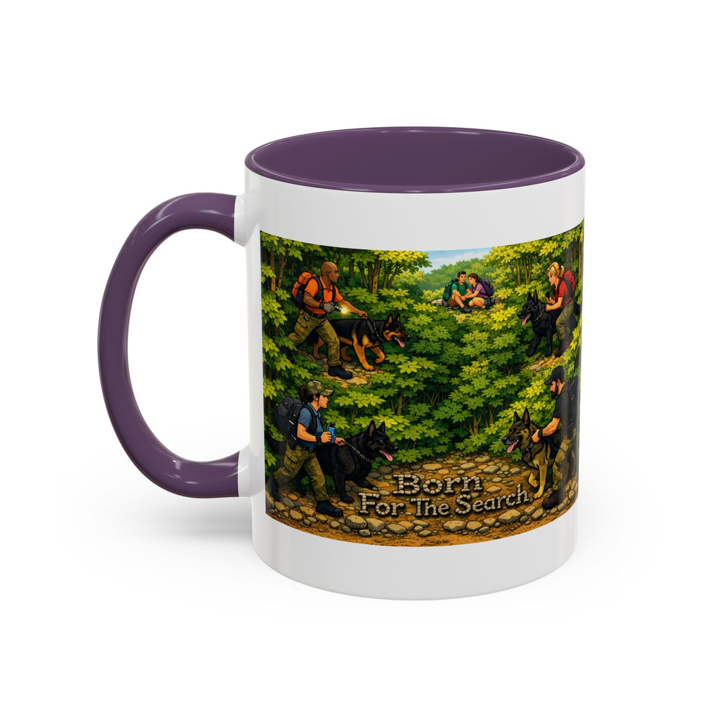 Born For The Search Coffee Mug — Search & Rescue K9 Tribute (11/15oz)