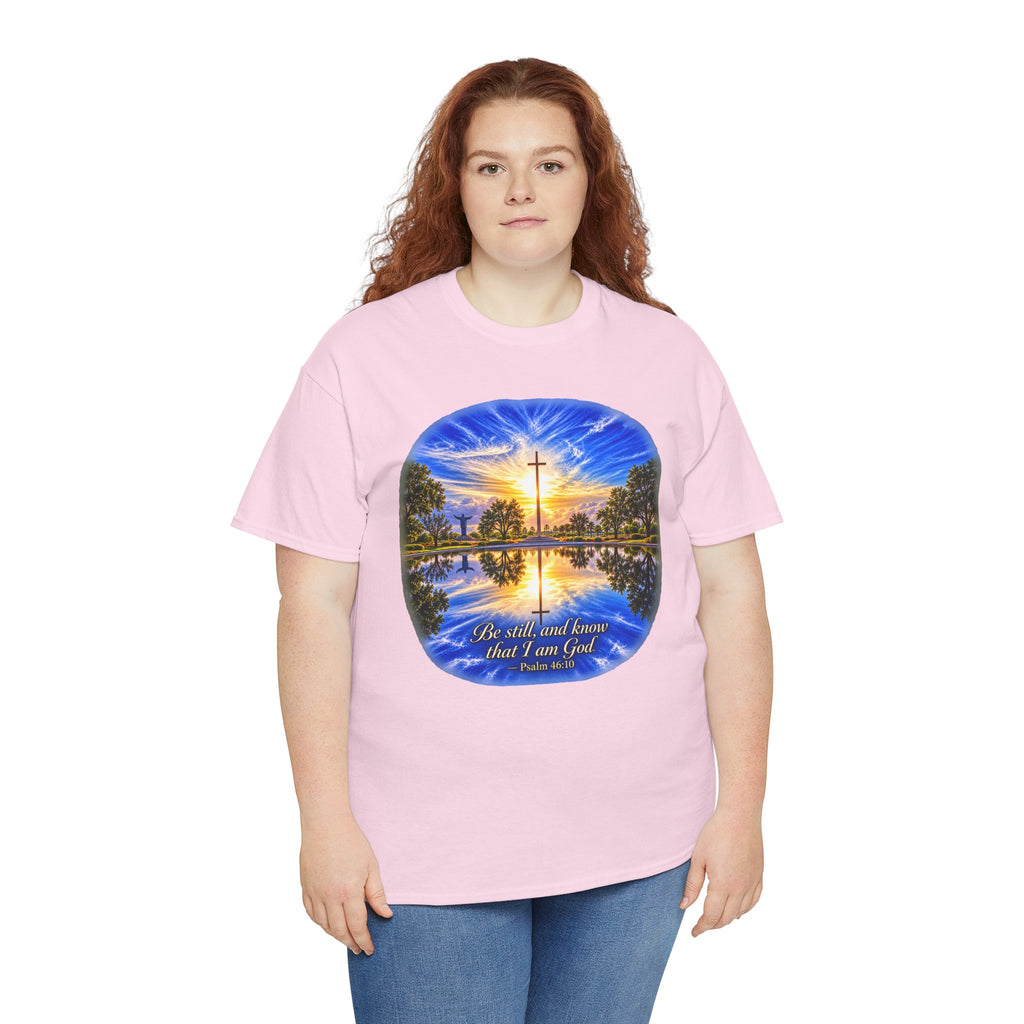 Christian Inspirational Cross Reflection Faith T-Shirt