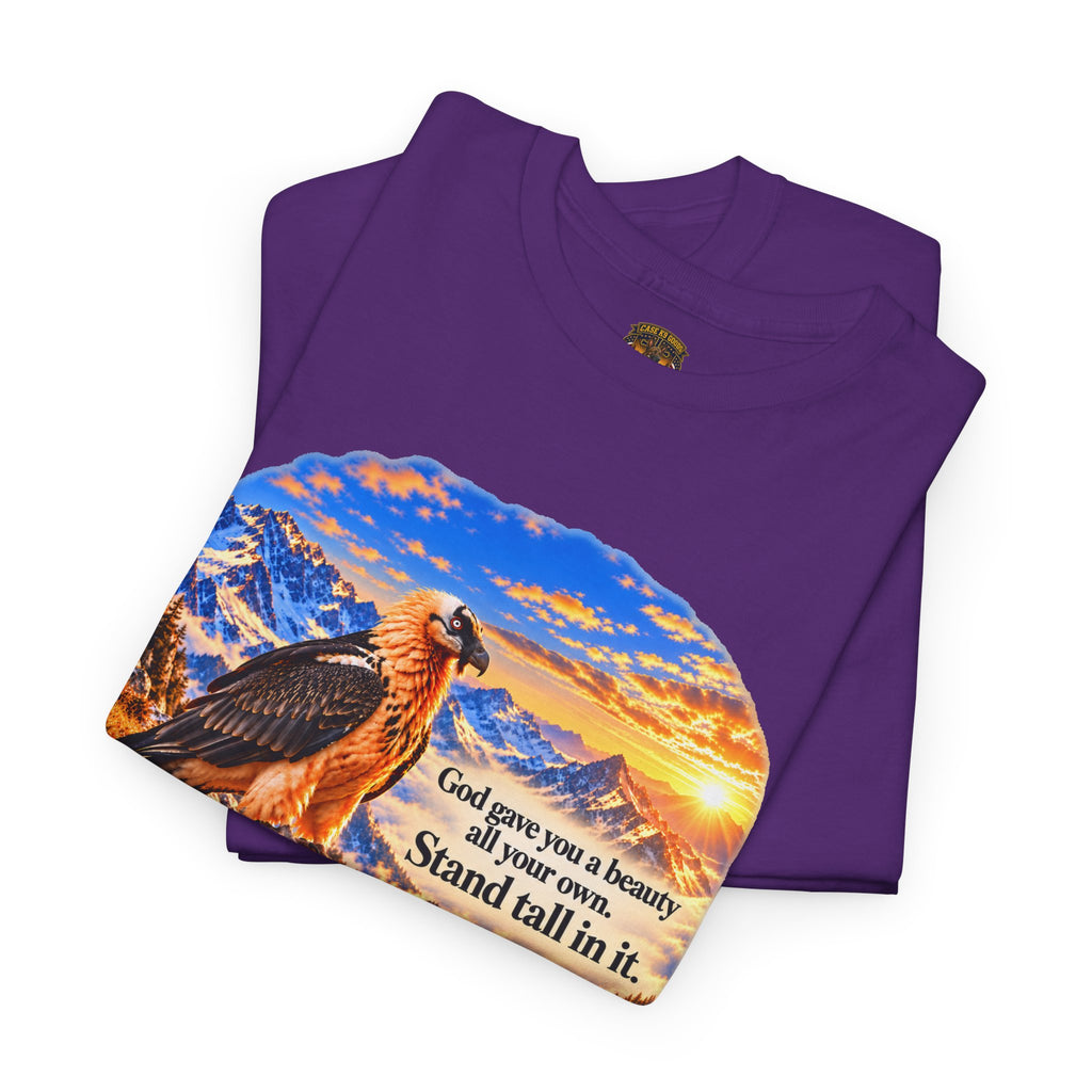God Gives You a Beauty Eagle Nature Quote T-Shirt