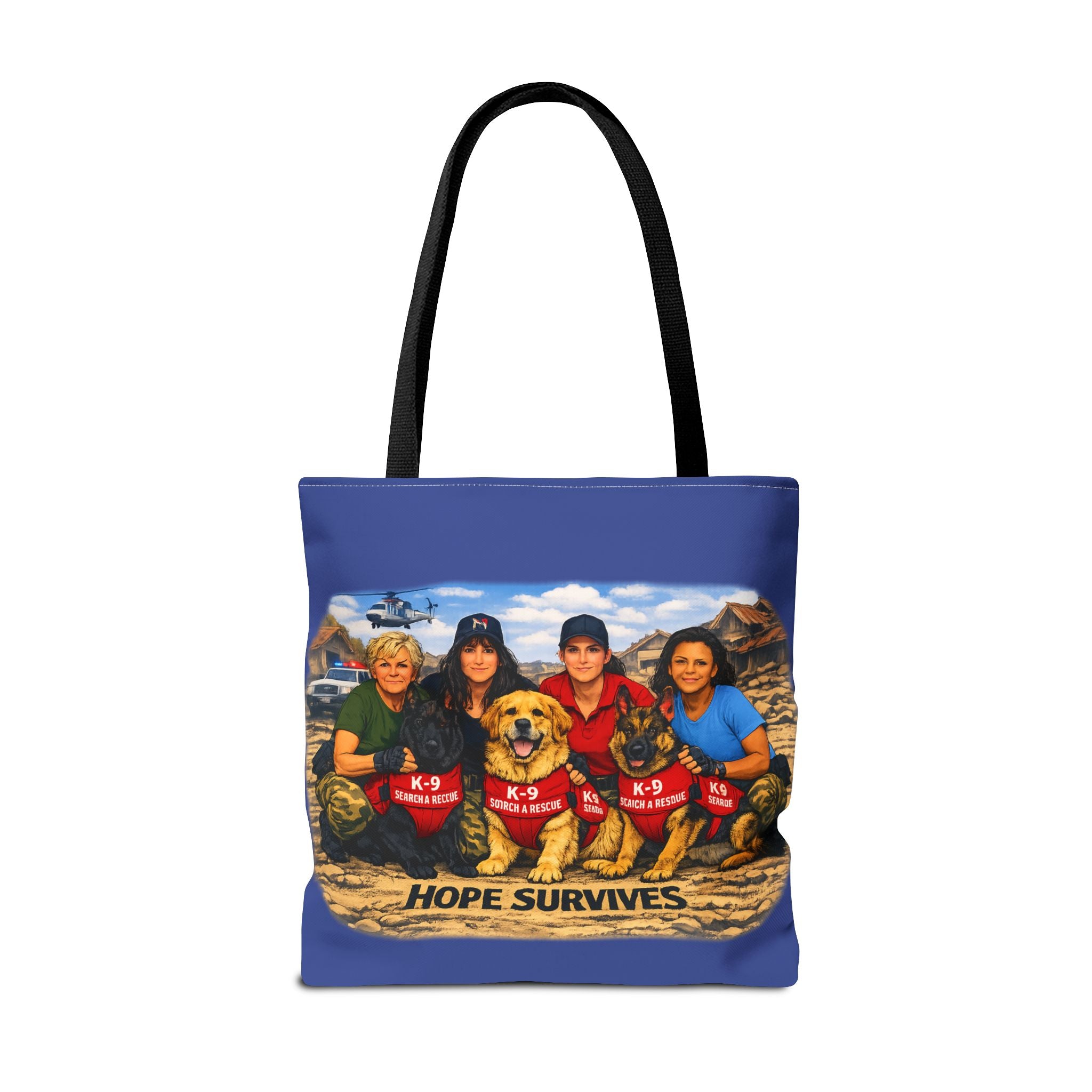 Tote Bag — K-9 Search & Rescue 'Hope Survives' Memorial Tote