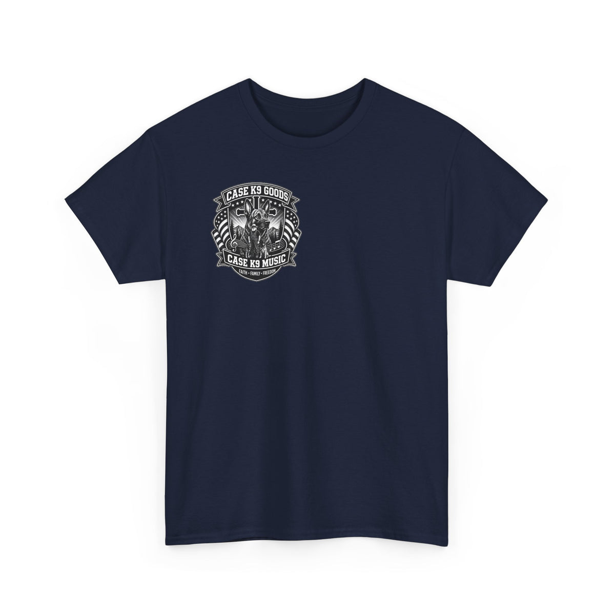 K9 Handler Tee – CASE K-9 “Full Throttle” Vintage Dog Unit T-Shirt