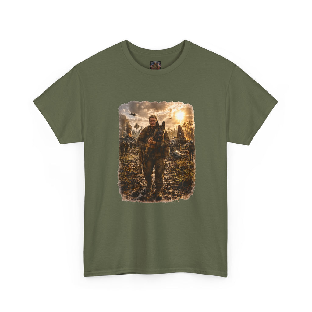 Post-Apocalyptic Survivor Tee — Walking Through Ruins Graphic T-Shirt