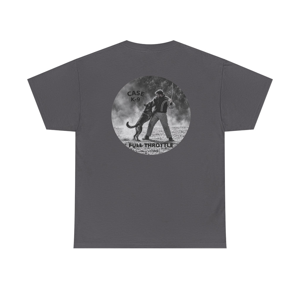 K9 Handler Tee – CASE K-9 “Full Throttle” Vintage Dog Unit T-Shirt