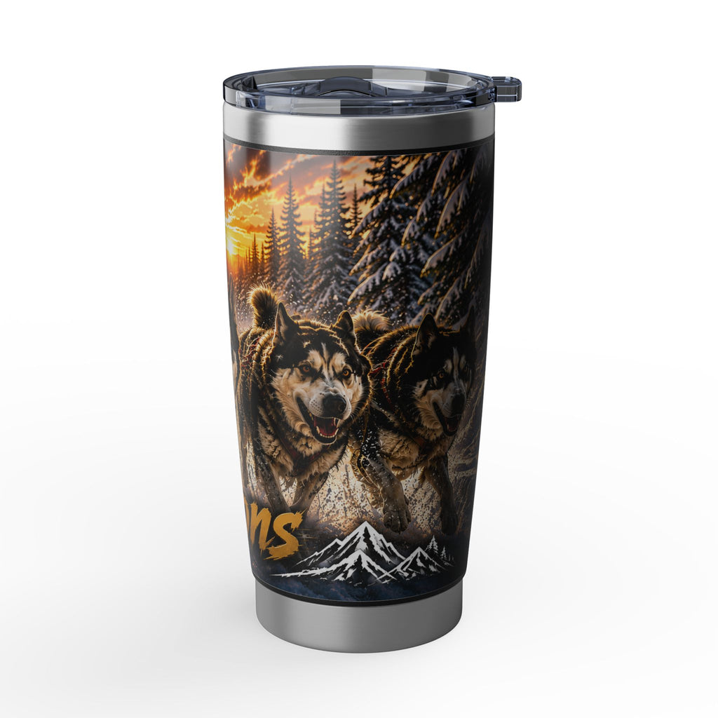 Husky Adventure 20oz Tumbler — 'Chasing Horizons' Insulated Travel Cup
