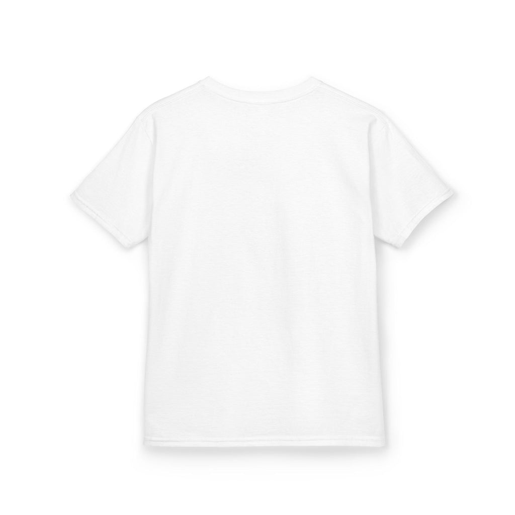 Kids Tee — Little Rider with Pony & Dog Illustration