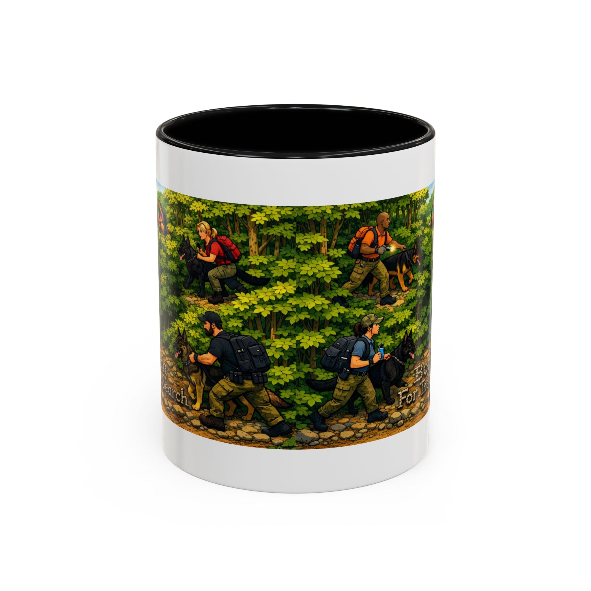 Born For The Search Coffee Mug — Search & Rescue K9 Tribute (11/15oz)
