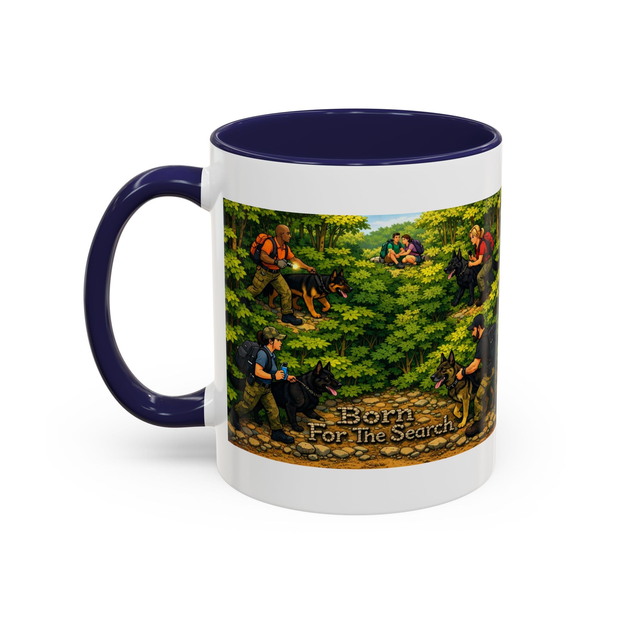 Born For The Search Coffee Mug — Search & Rescue K9 Tribute (11/15oz)