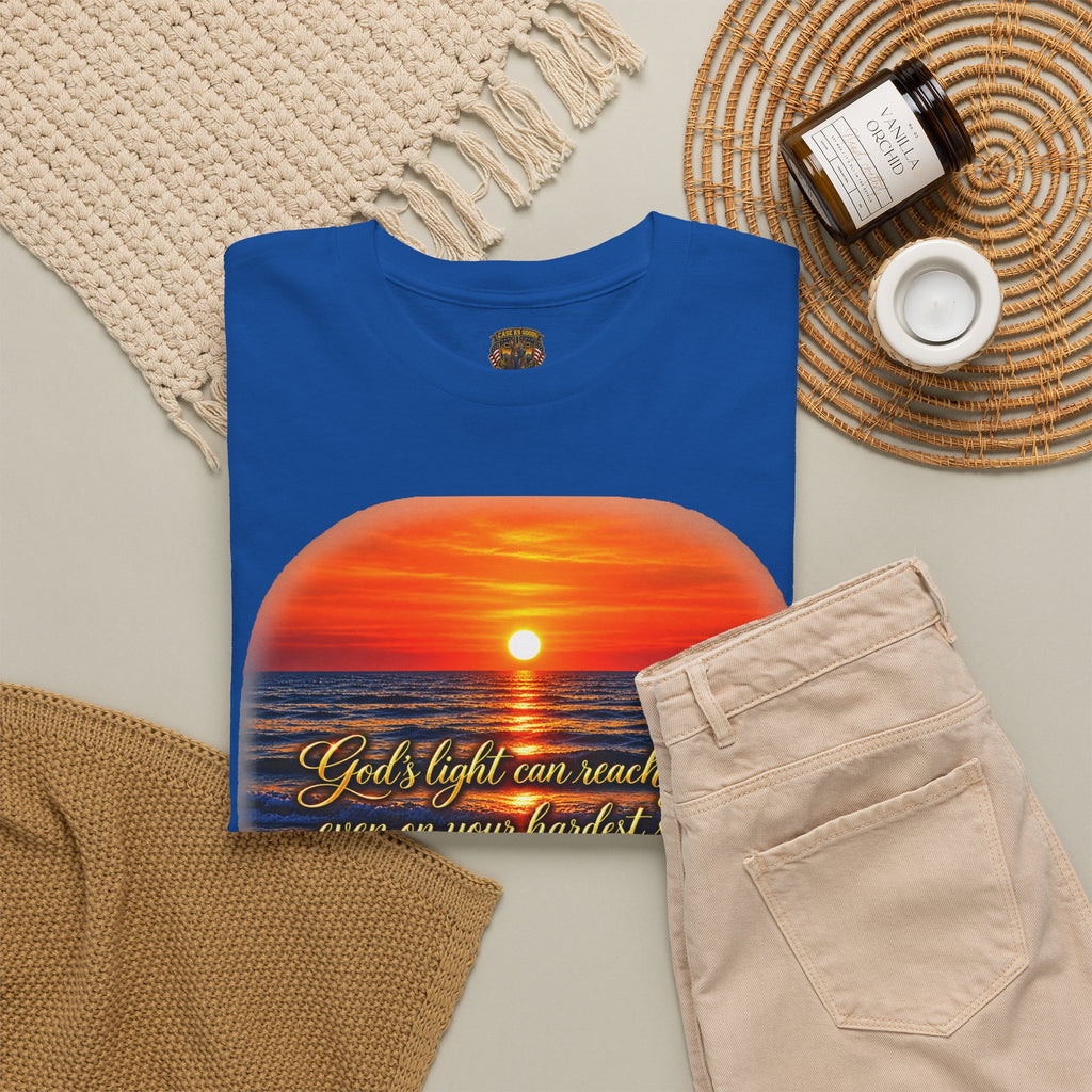 “You’ll Light Up My Whole World” Sunset Quote T-Shirt
