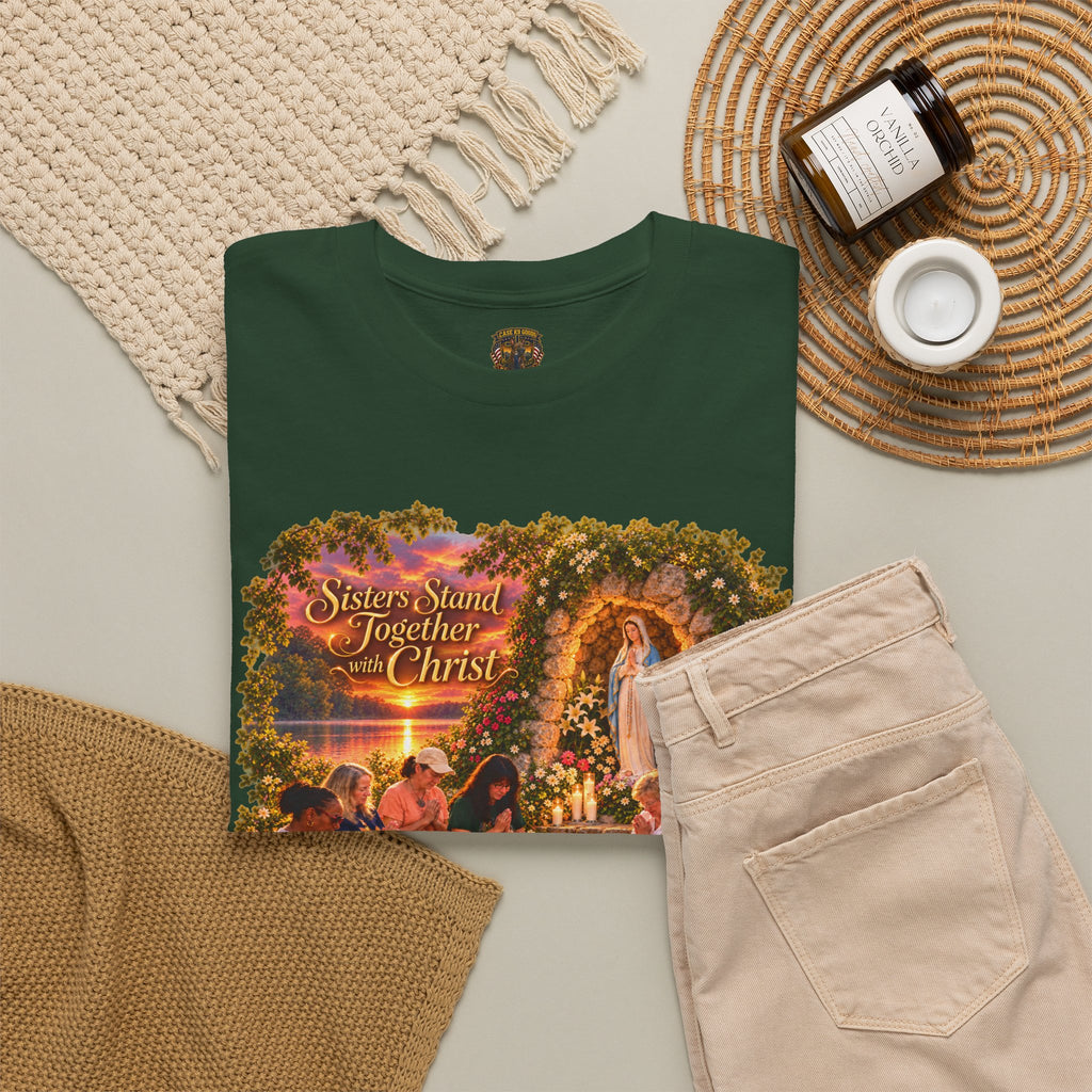 Sisters Stand for Christ Religious T-Shirt