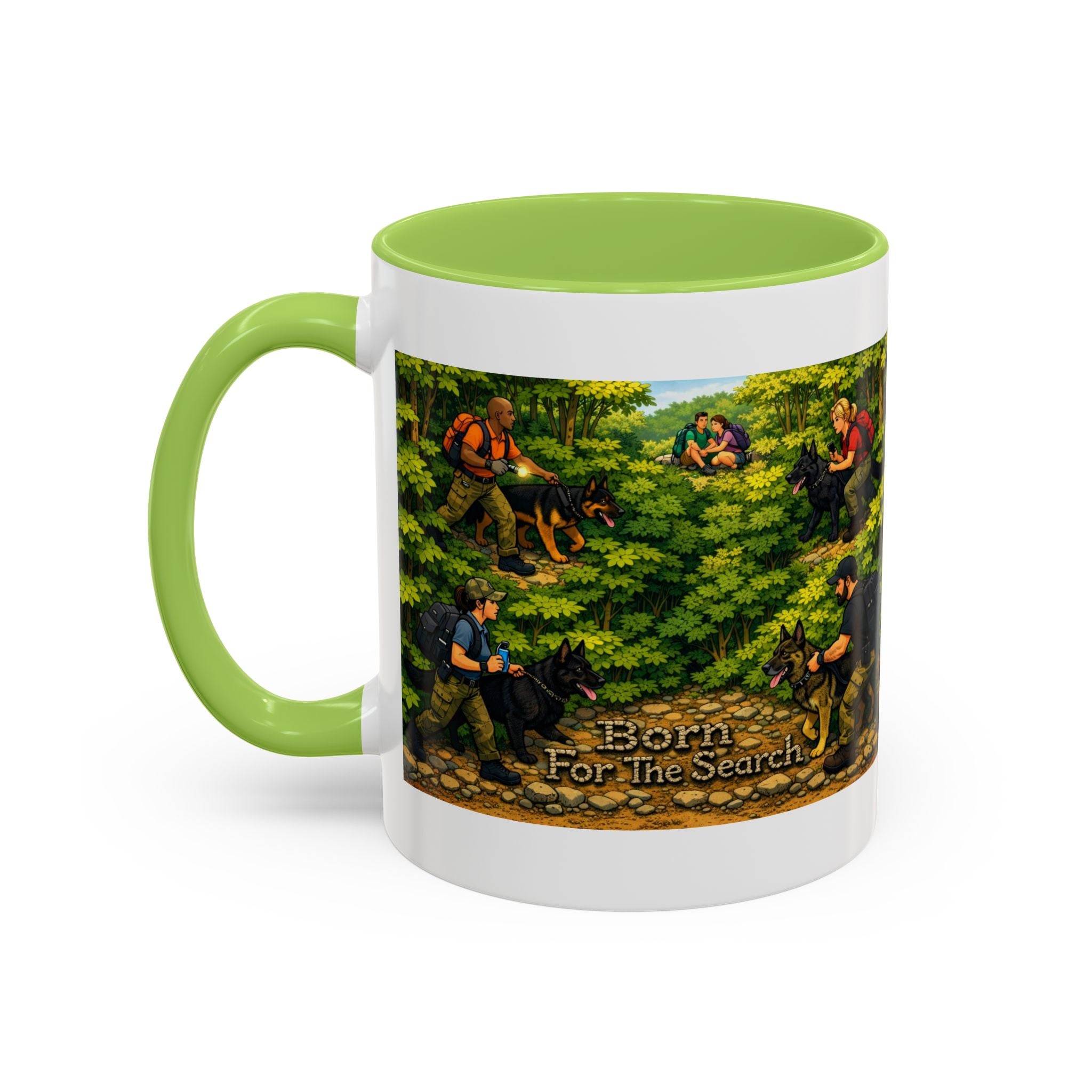 Born For The Search Coffee Mug — Search & Rescue K9 Tribute (11/15oz)