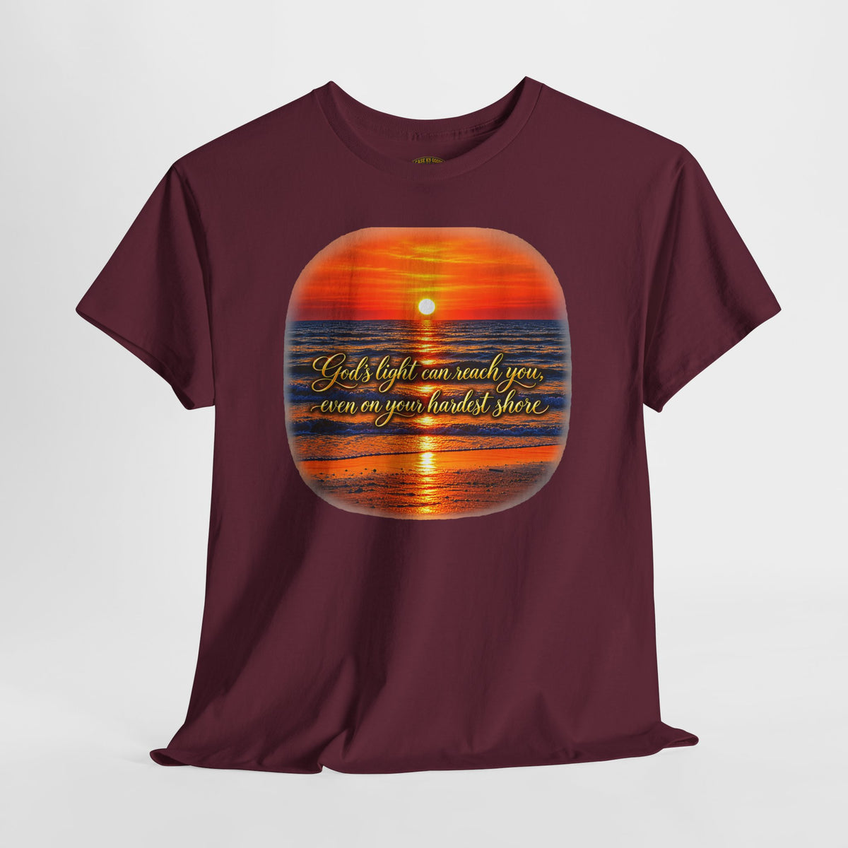 “You’ll Light Up My Whole World” Sunset Quote T-Shirt