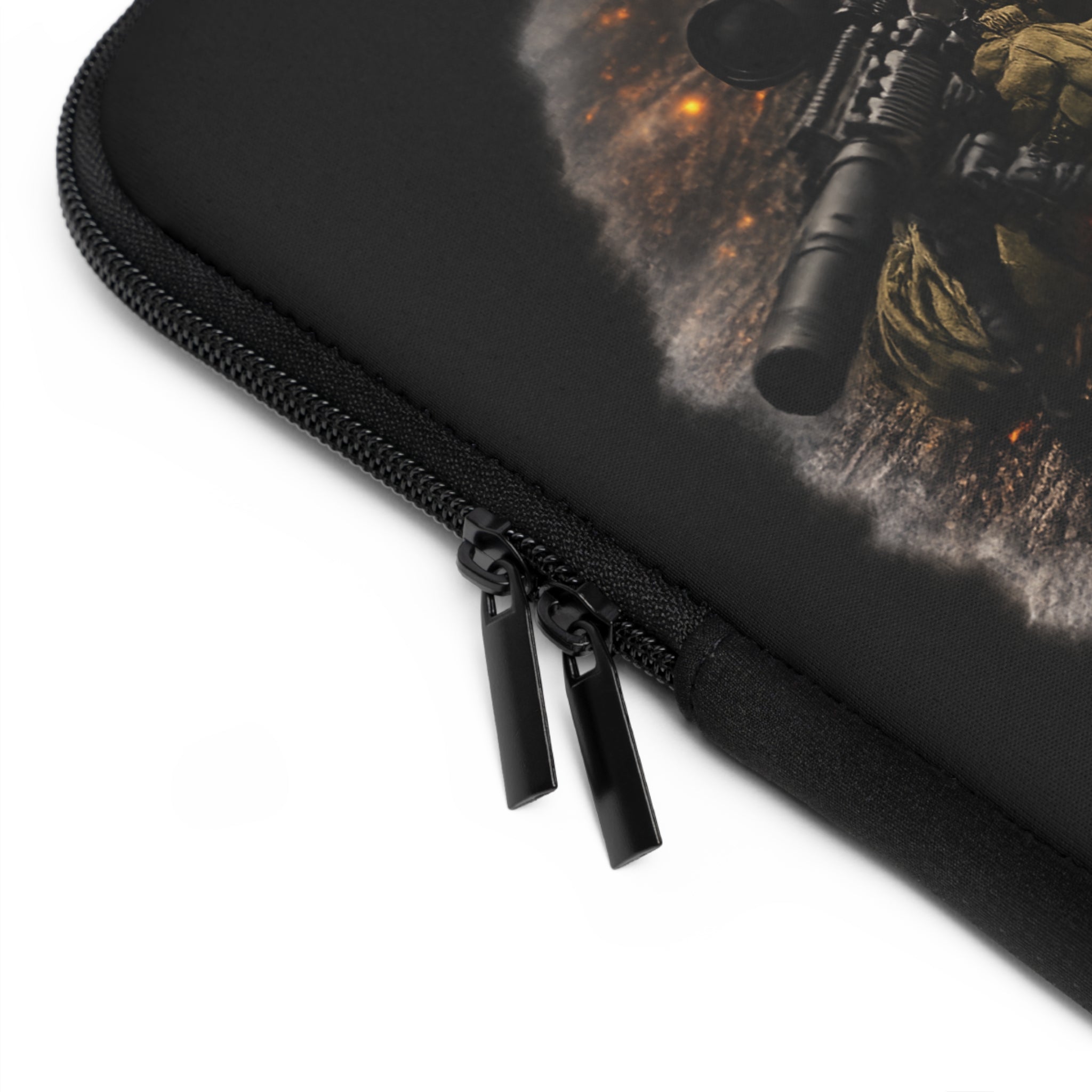 Guardians of Freedom Laptop Sleeve - Tactical Sniper & K9 Protective Case