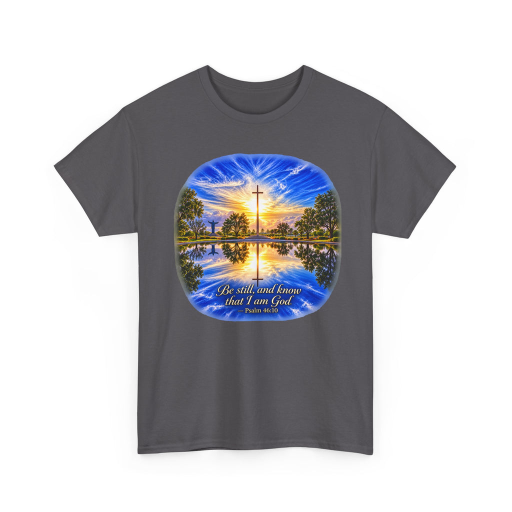 Christian Inspirational Cross Reflection Faith T-Shirt