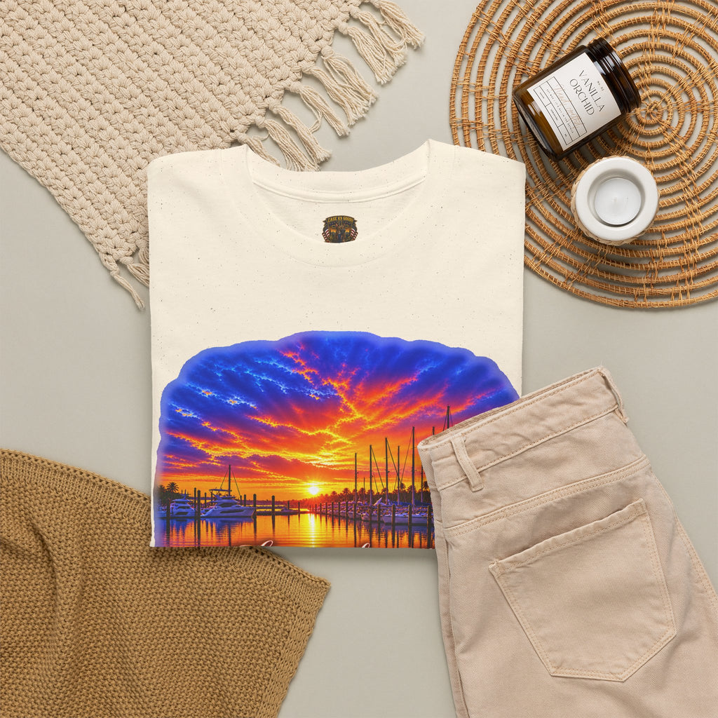 Sunset Harbor Inspirational Quote T-Shirt
