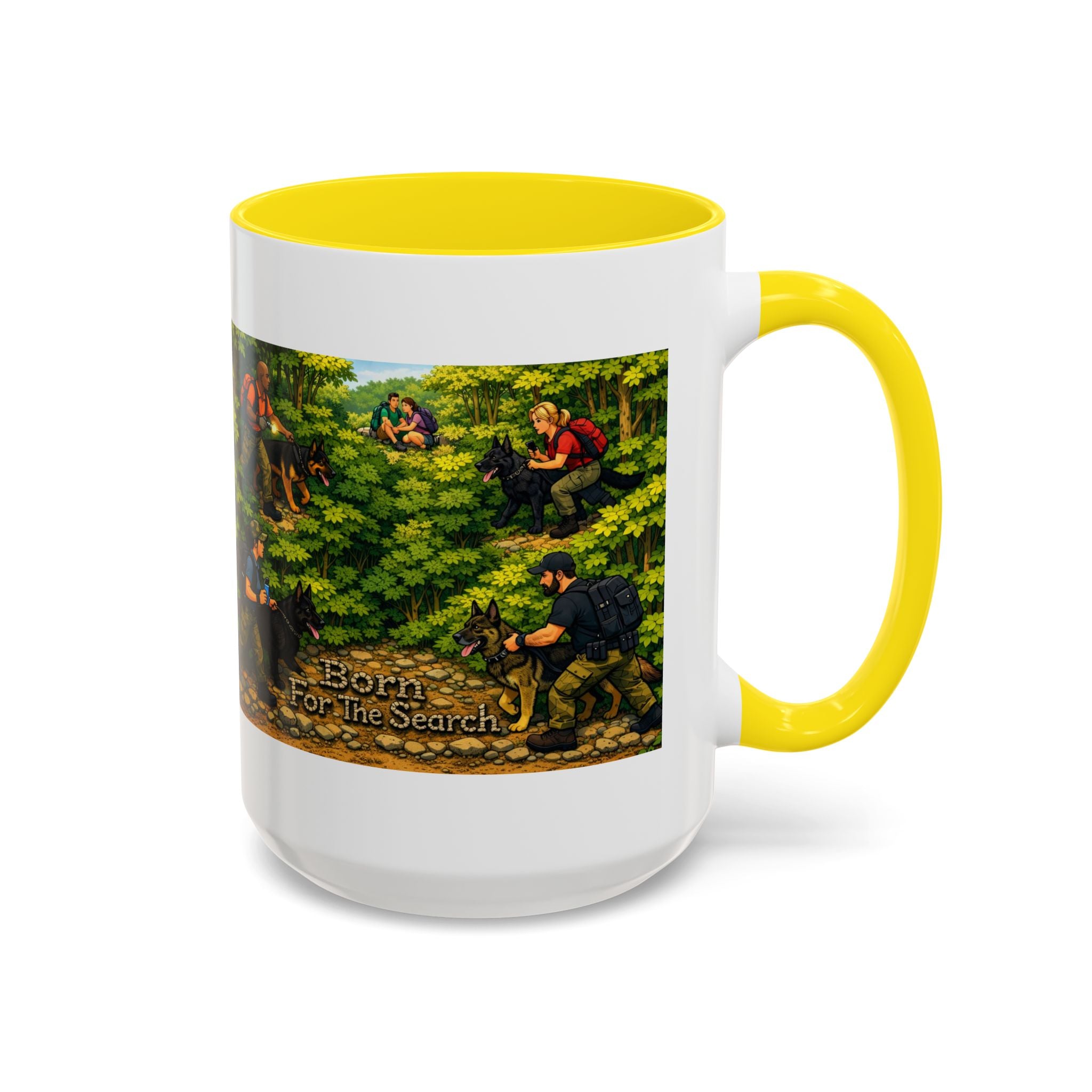 Born For The Search Coffee Mug — Search & Rescue K9 Tribute (11/15oz)