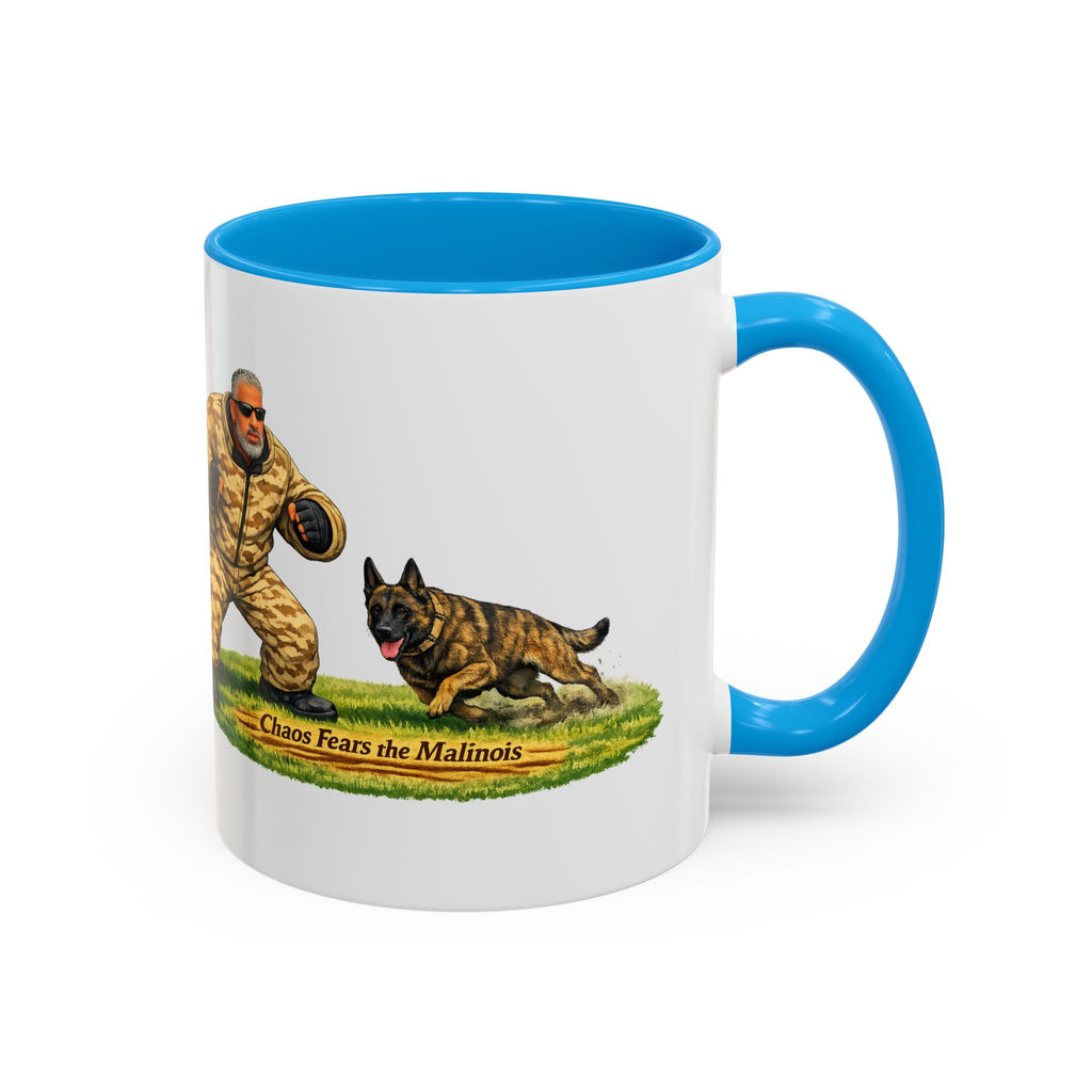 Belgian Malinois Coffee Mug — "Nothing Fears the Malinois" Dog Lover Gift (11oz/15oz)