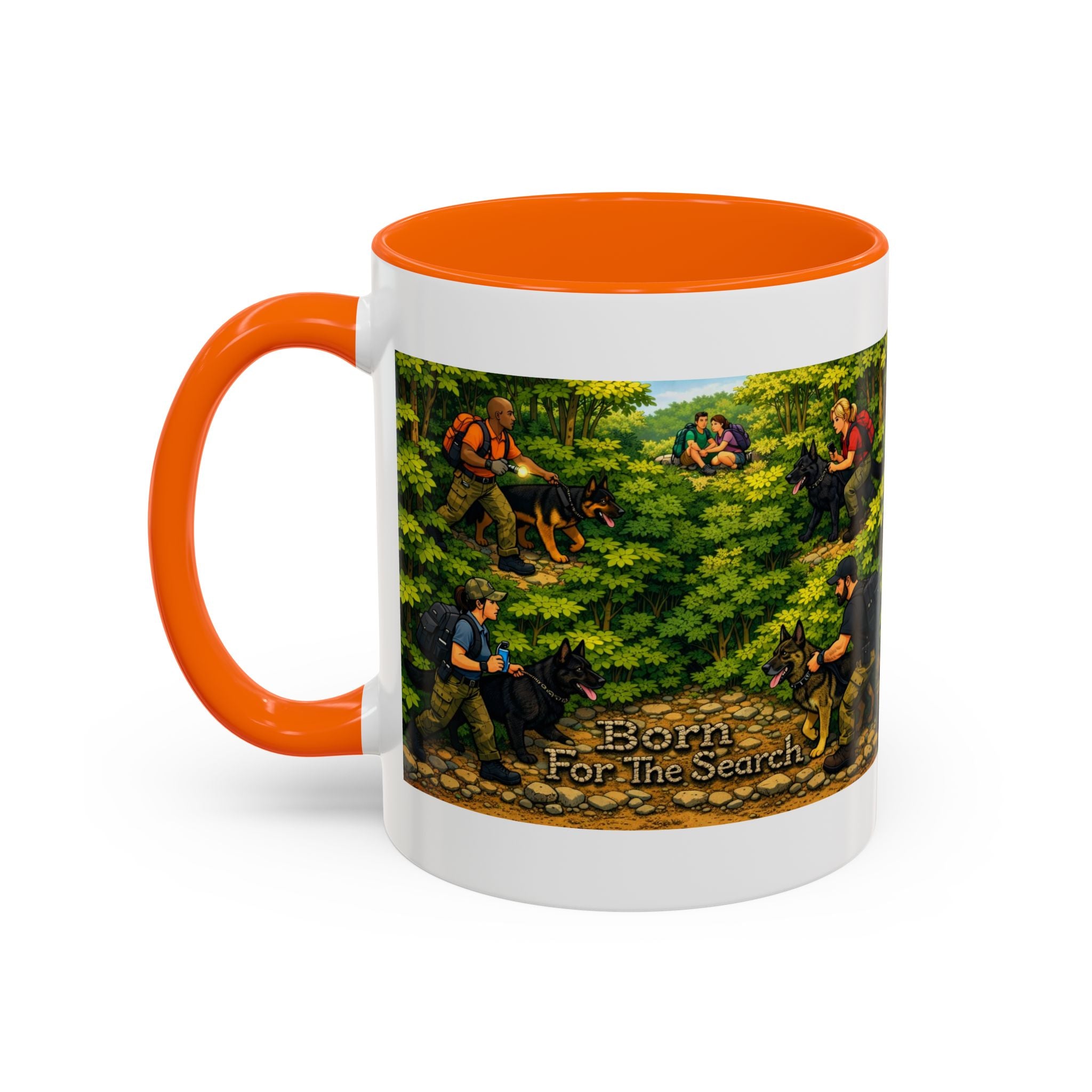 Born For The Search Coffee Mug — Search & Rescue K9 Tribute (11/15oz)