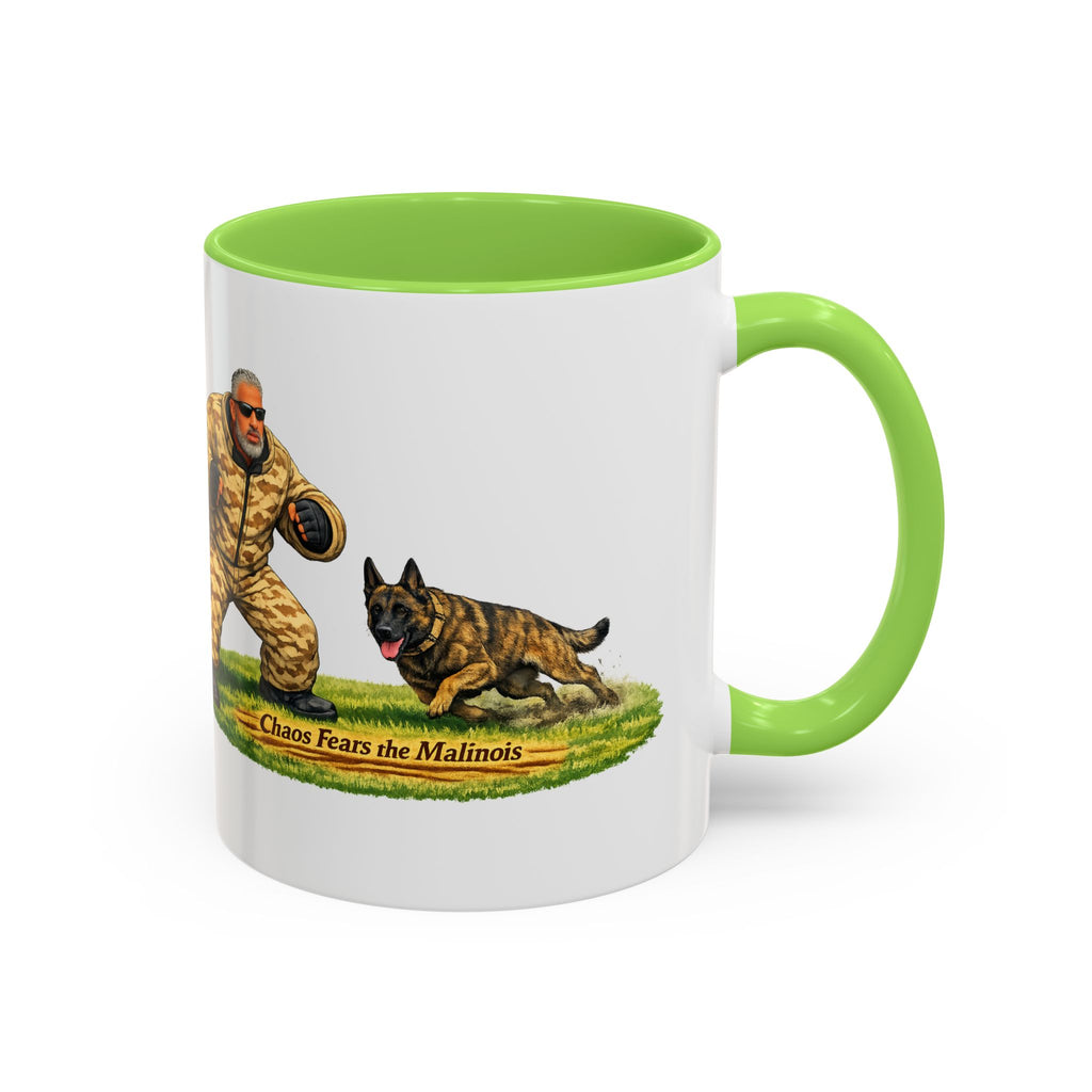 Belgian Malinois Coffee Mug — "Nothing Fears the Malinois" Dog Lover Gift (11oz/15oz)