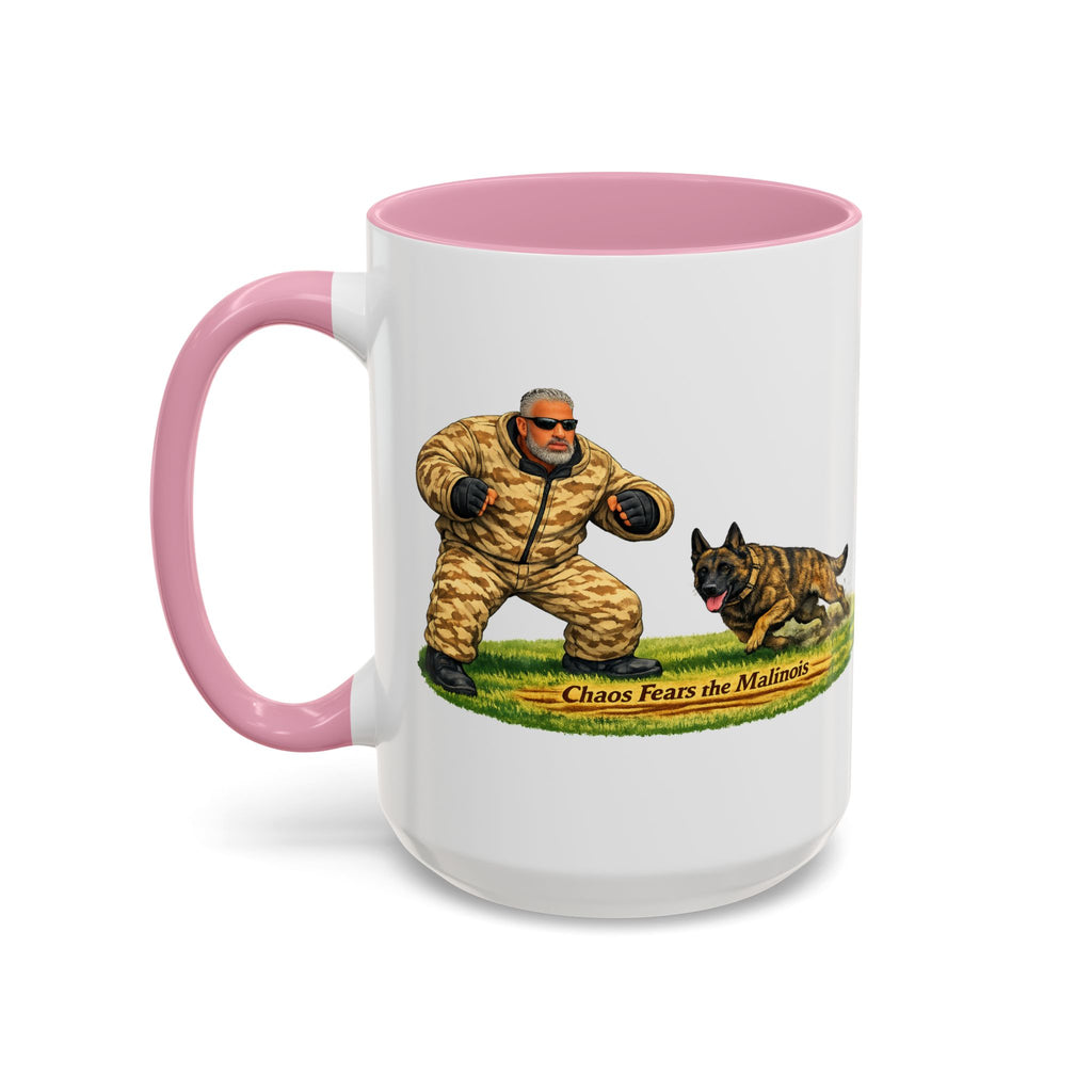 Belgian Malinois Coffee Mug — "Nothing Fears the Malinois" Dog Lover Gift (11oz/15oz)