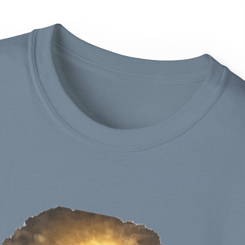 T-Shirt — "A Soldier's Last Goodbye and a Savior's First Embrace" Patriotic Military Tribute