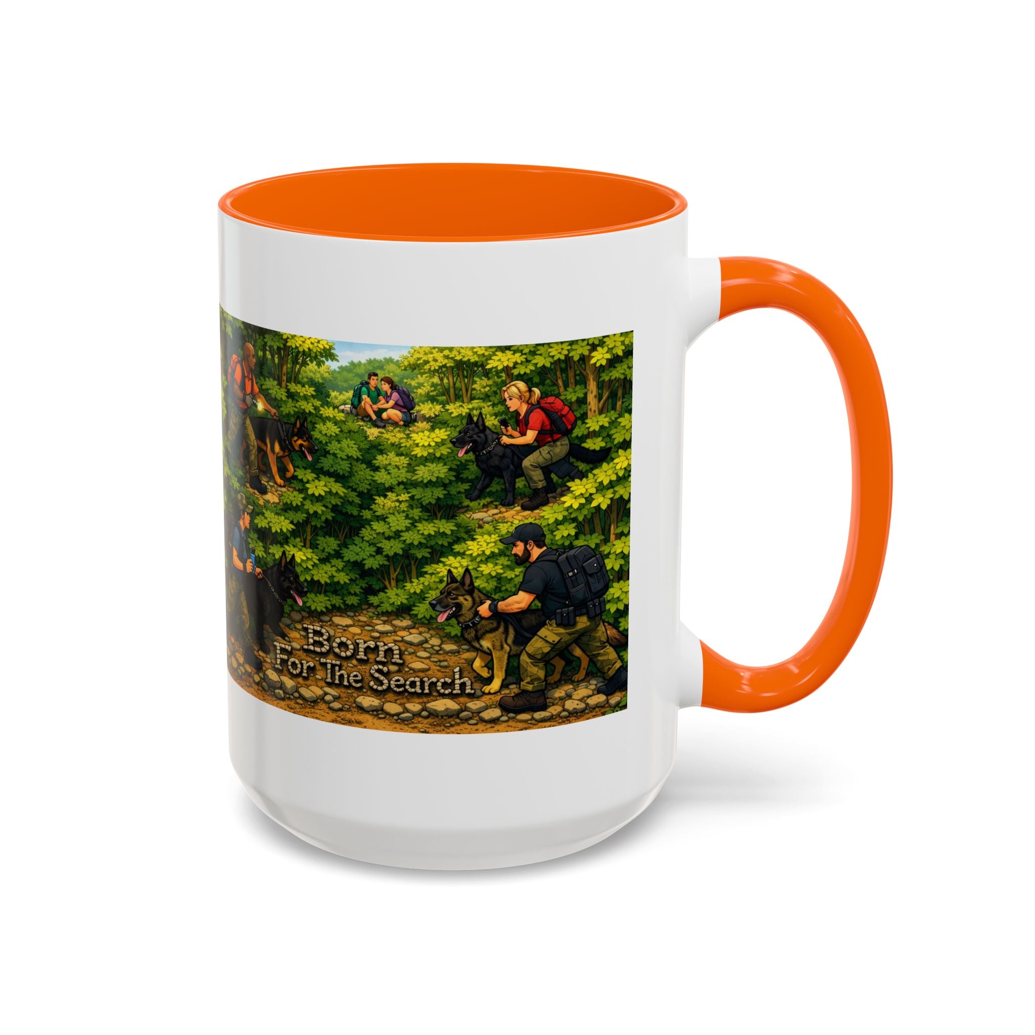 Born For The Search Coffee Mug — Search & Rescue K9 Tribute (11/15oz)