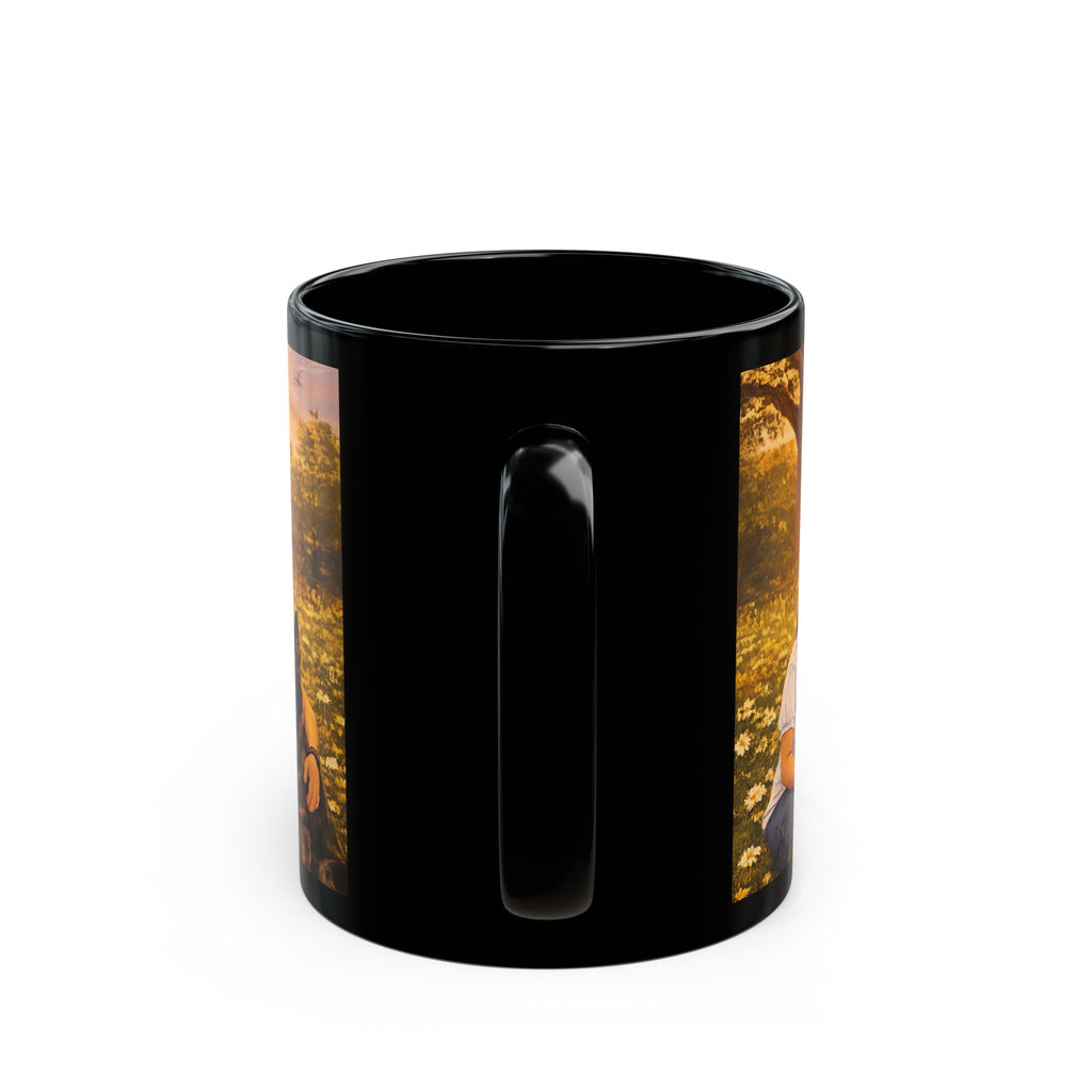 Christian Family Love Mug — "Love Grows In This Field" Black Coffee Cup (11oz/15oz)