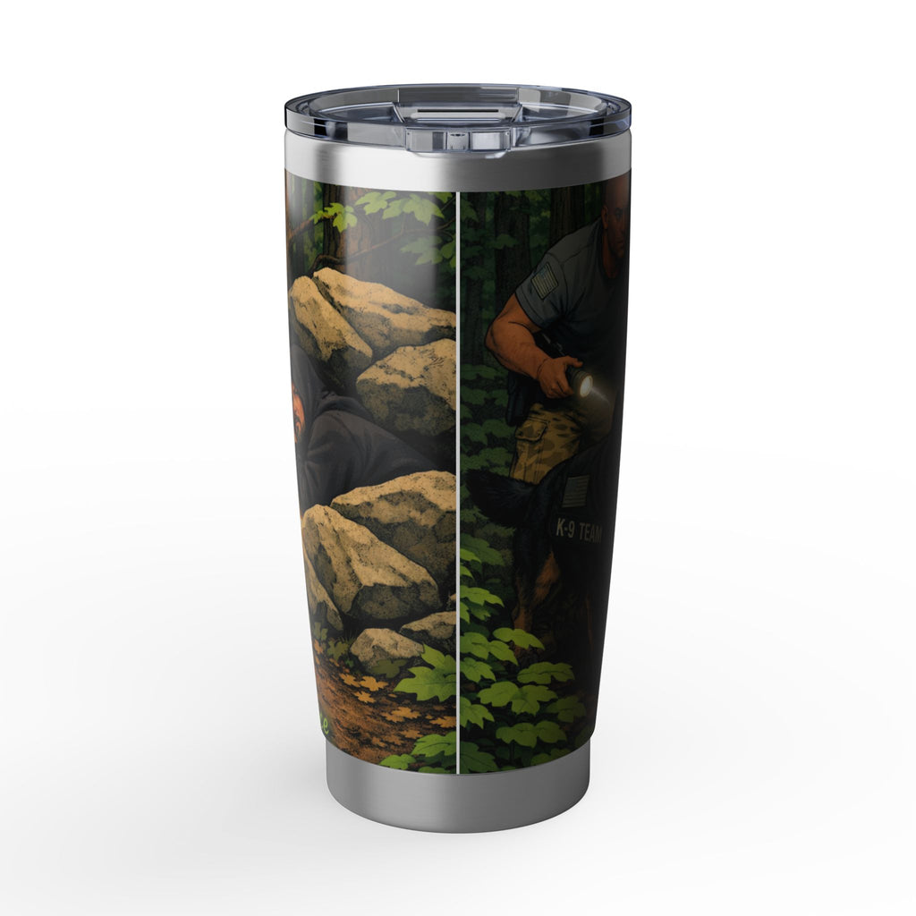 20oz Tumbler — K-9 Search & Rescue Team Travel Mug (Vagabond Design)