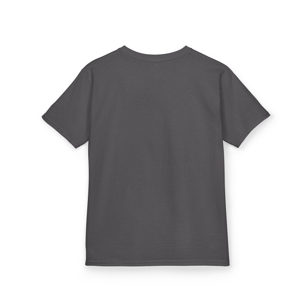 Kids Tee — Little Rider with Pony & Dog Illustration