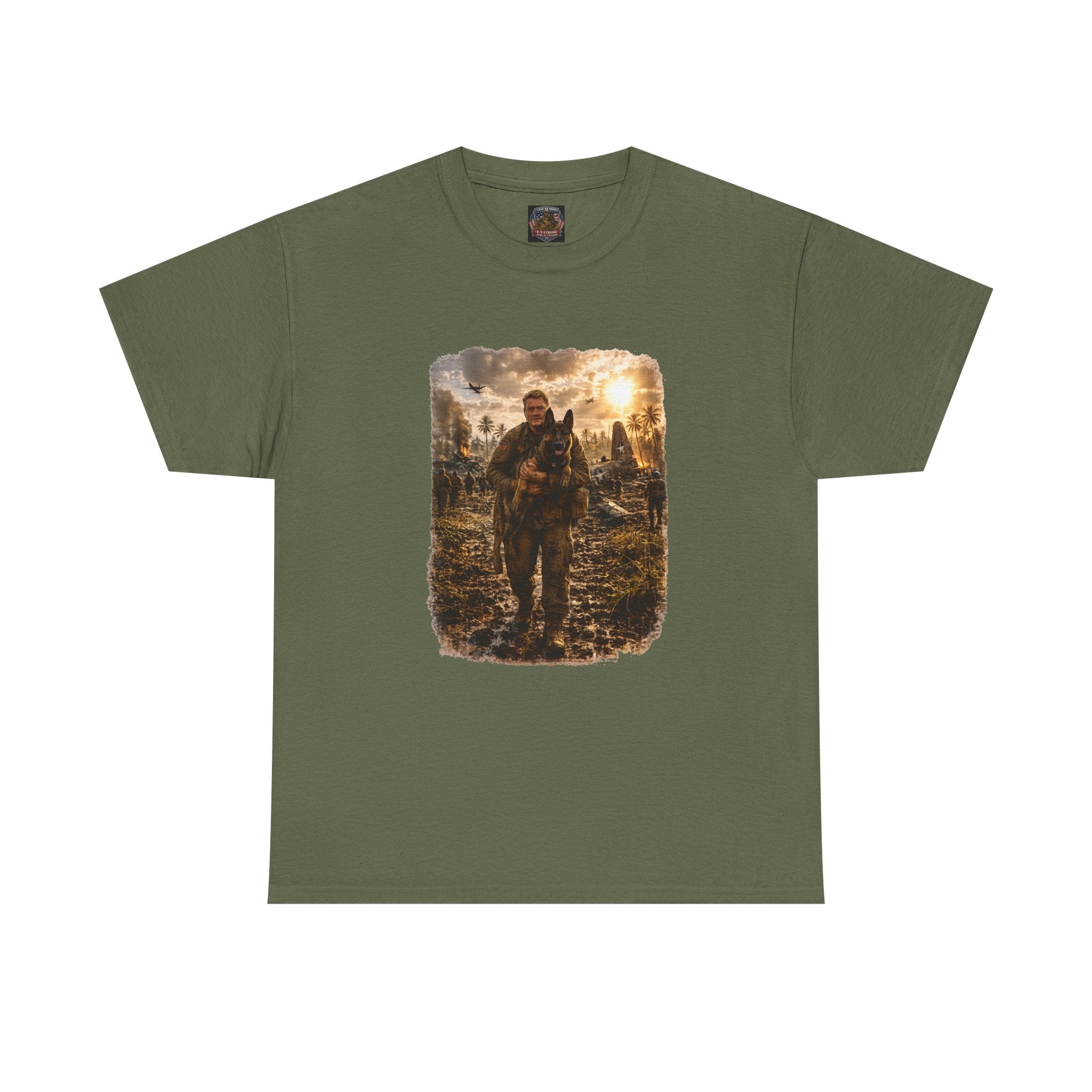 Post-Apocalyptic Survivor Tee — Walking Through Ruins Graphic T-Shirt