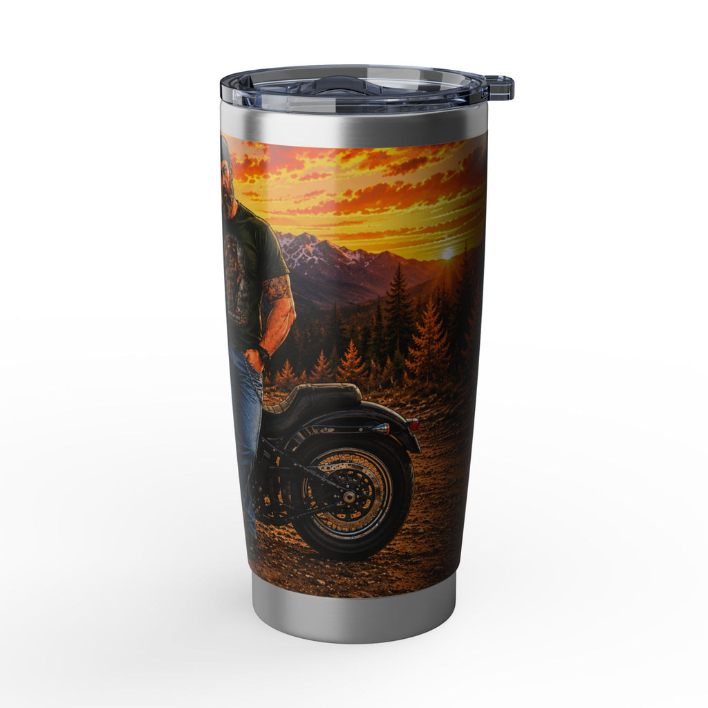 Vagabond 20oz Tumbler — Adventure Motorcycle K-9 Stainless Travel Mug
