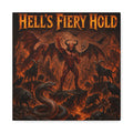 Hellish Demon Canvas Print — Stretched Matte Wall Art (1.25")
