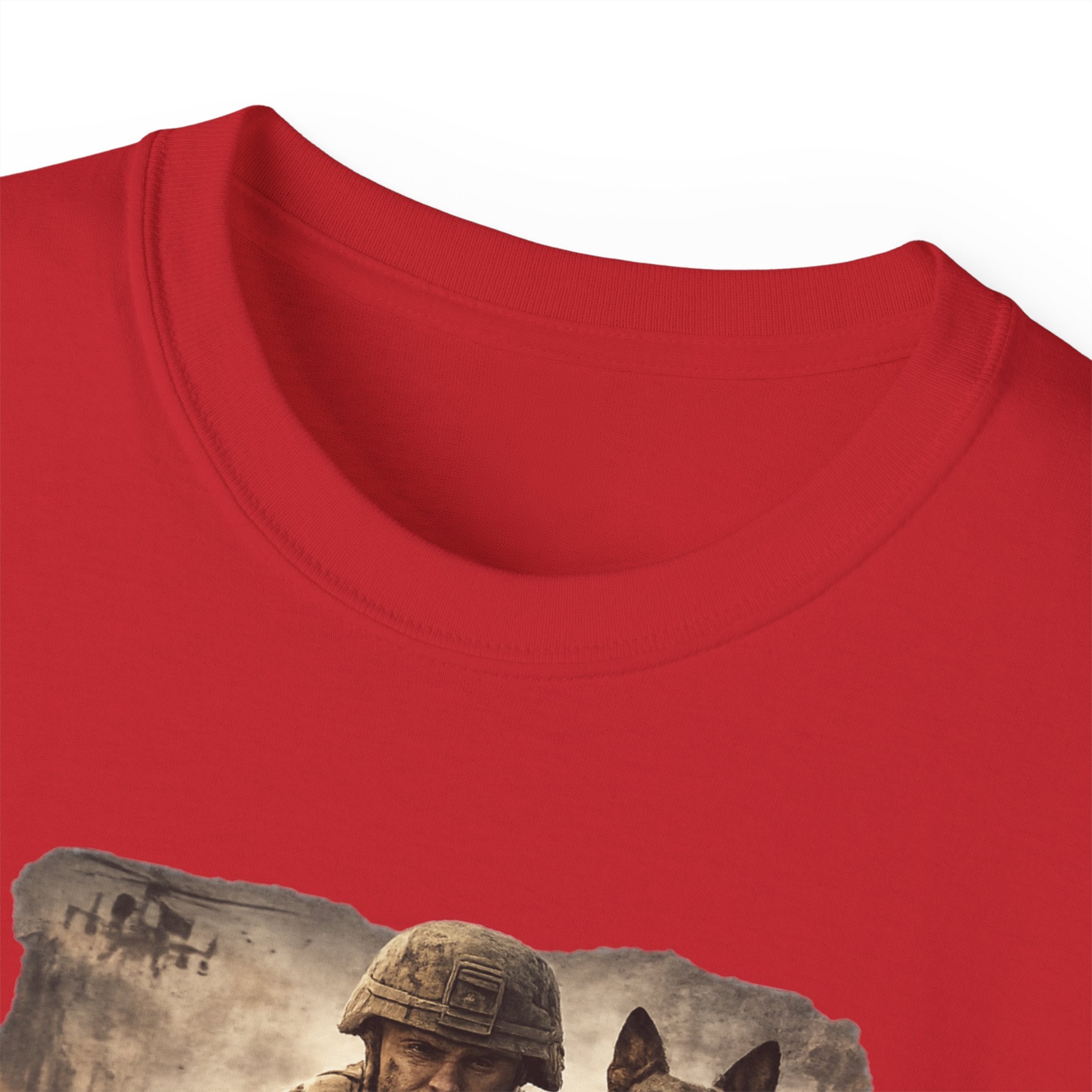 American Grit American Strong T-Shirt — Patriotic Military K9 Tee
