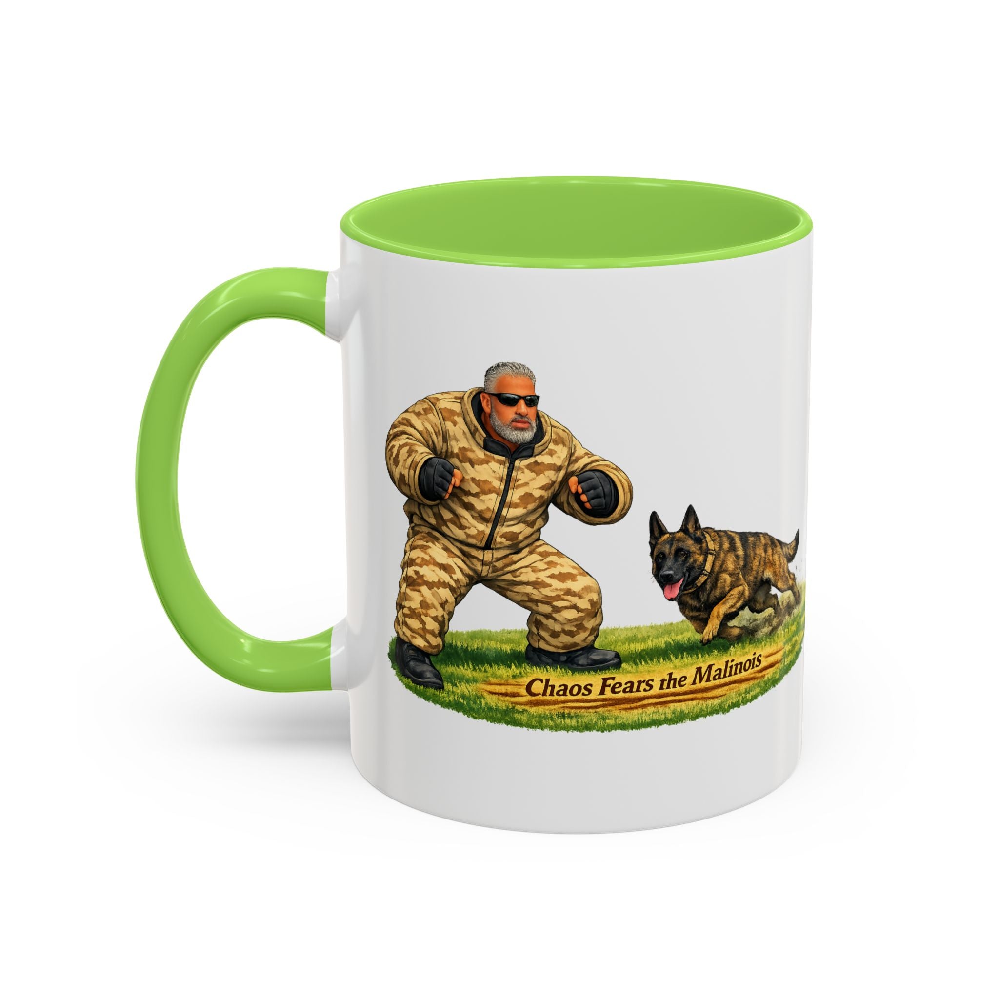 Belgian Malinois Coffee Mug — "Nothing Fears the Malinois" Dog Lover Gift (11oz/15oz)
