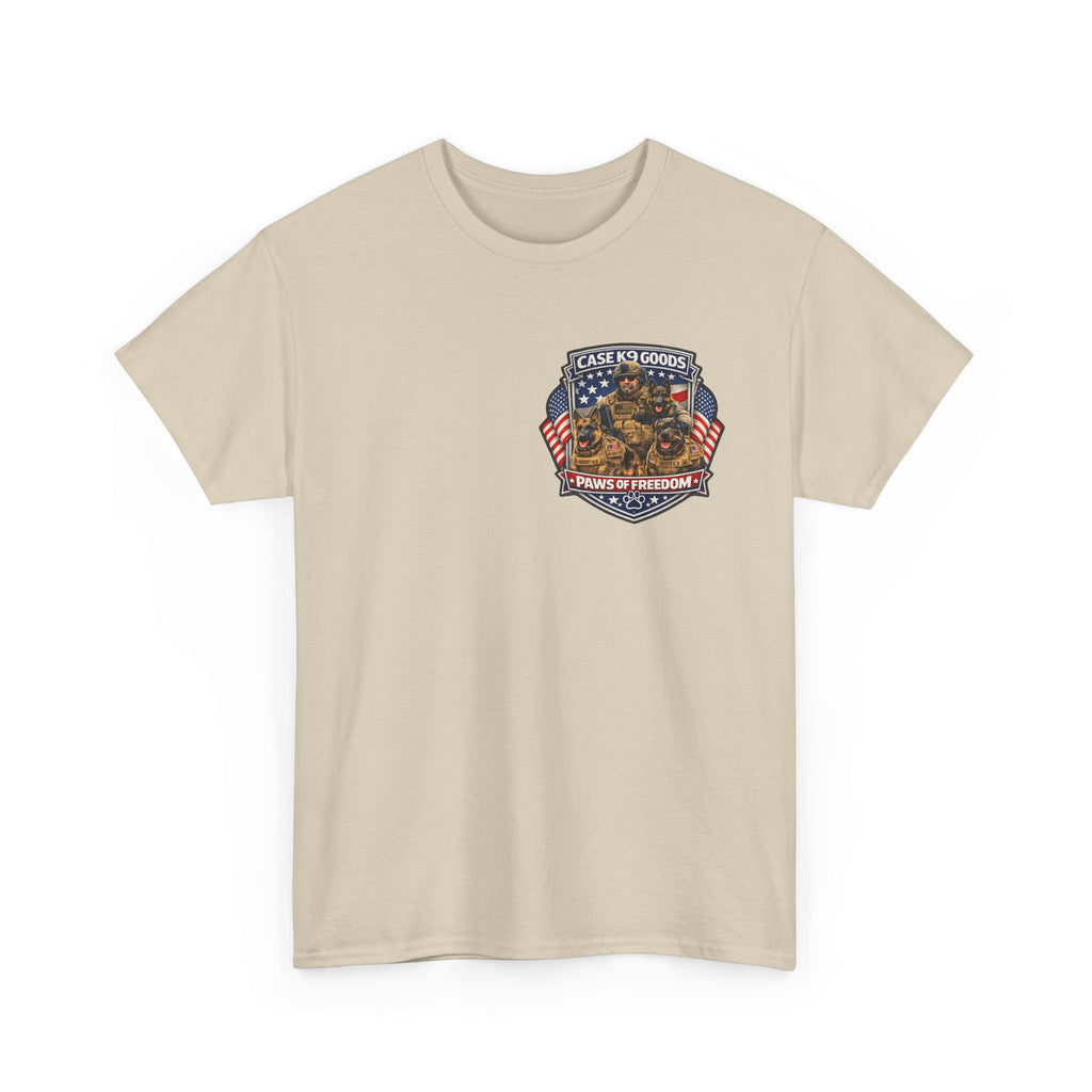 Police K9 Partner T-Shirt — "Side by Side Through Every Storm" Memorial Tee
