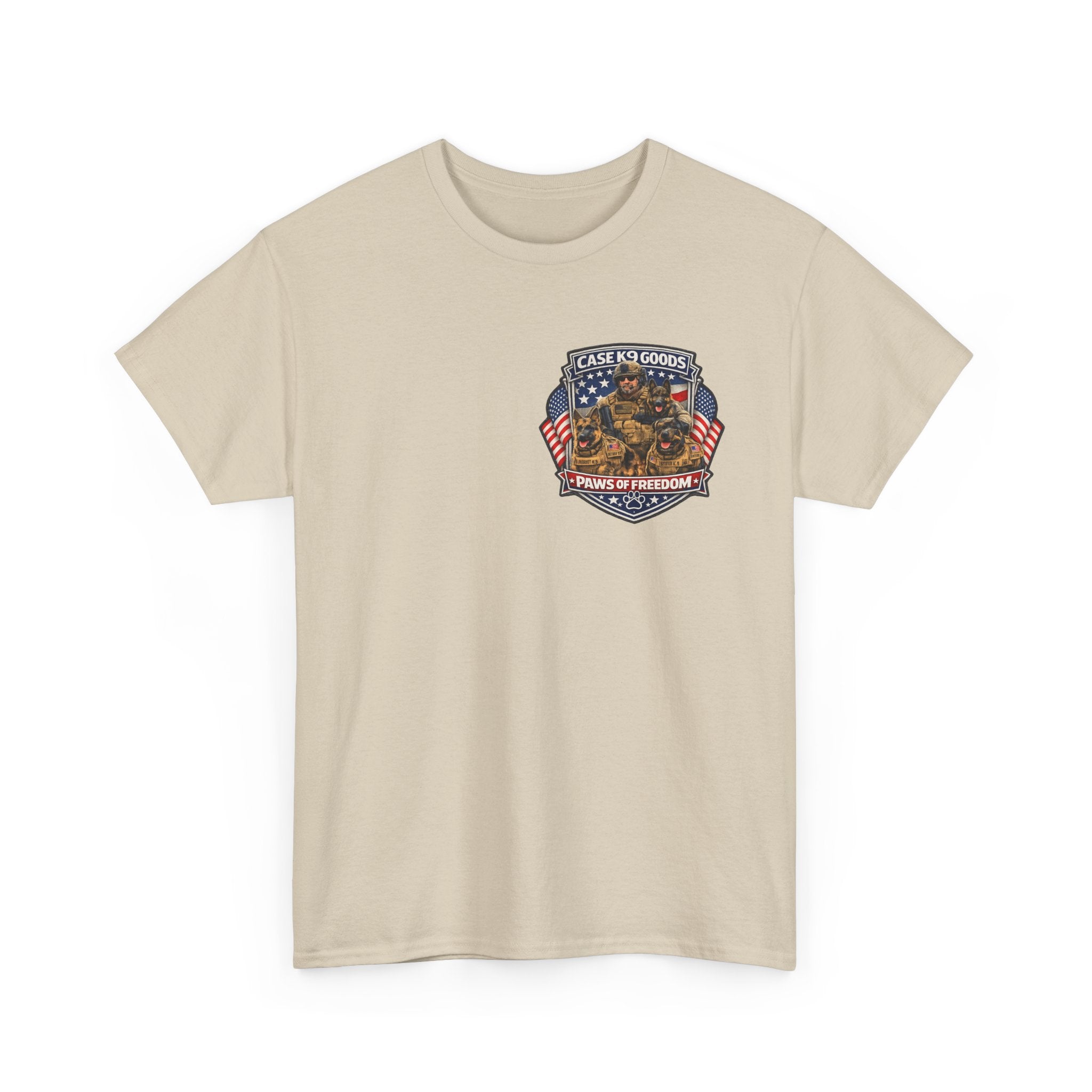 Police K9 Partner T-Shirt — "Side by Side Through Every Storm" Memorial Tee