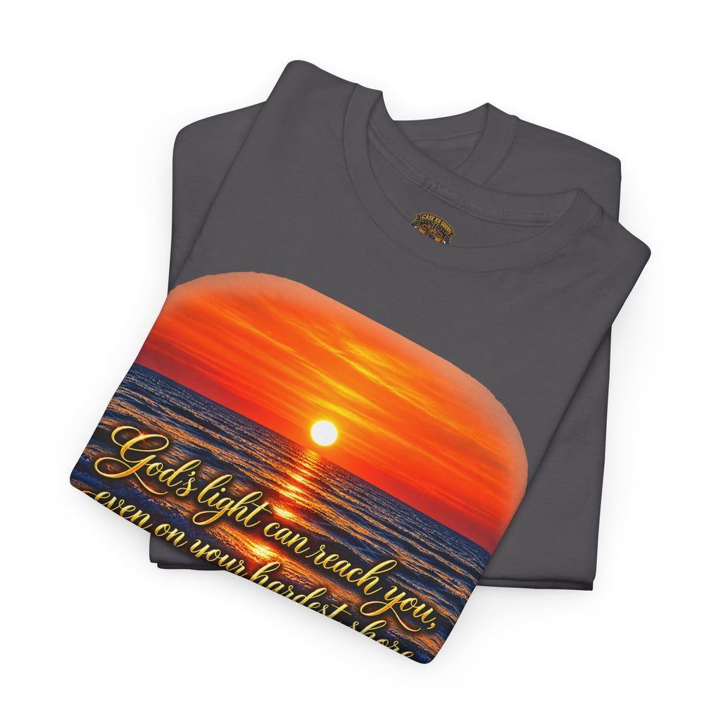 “You’ll Light Up My Whole World” Sunset Quote T-Shirt