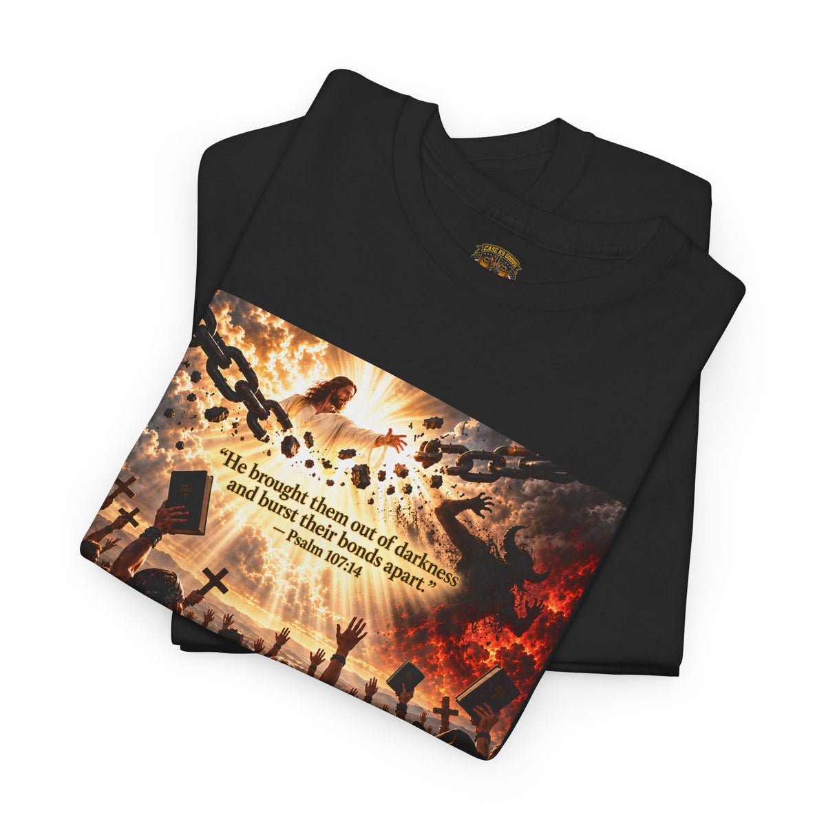 Christians Break Free T-Shirt — Faith, Hope & Praise Graphic Tee