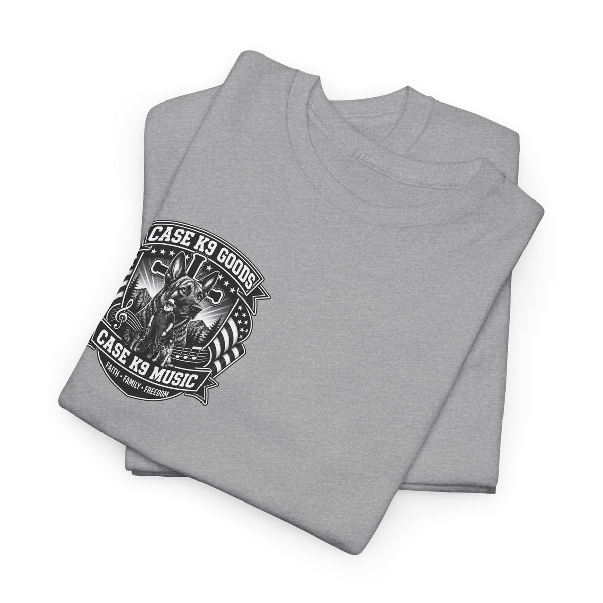 K9 Trainer Tee — 'Full Throttle' Police & Protection Dog Shirt